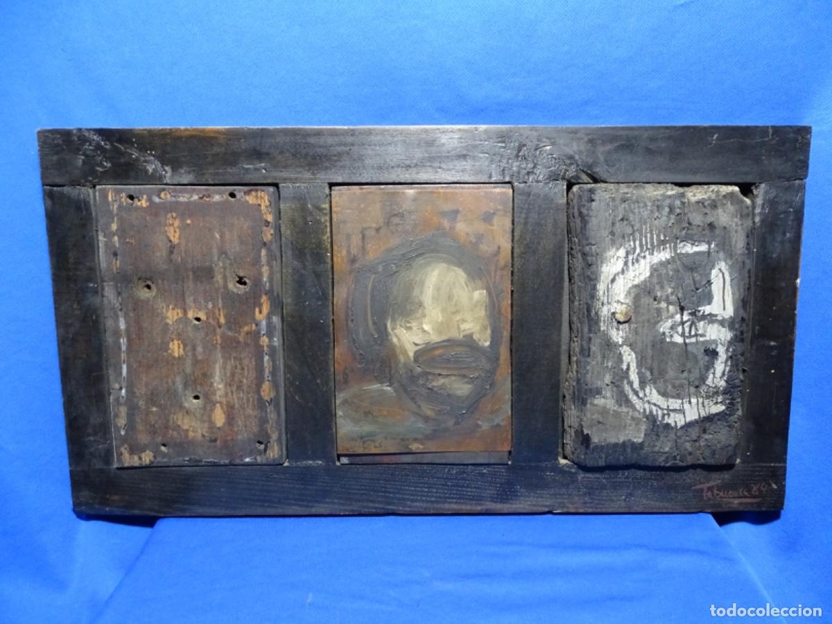 Arte: T&Eacute;CNICA MIXTA SOBRE MADERA Y METAL GONZALO TABUENCA 1989. VANGUARDIA.