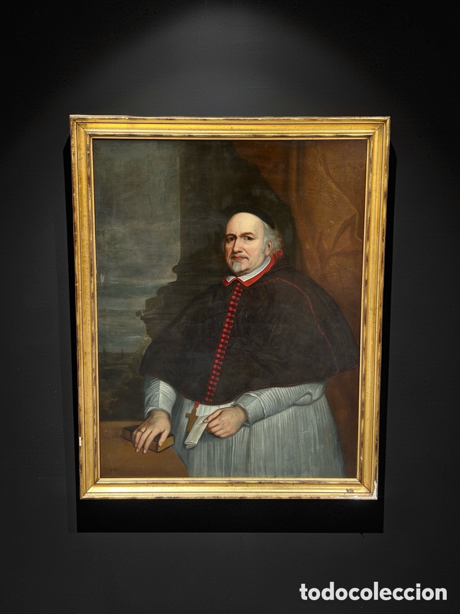 Arte: RETRATO DE OBISPO (SIGLO XIX)