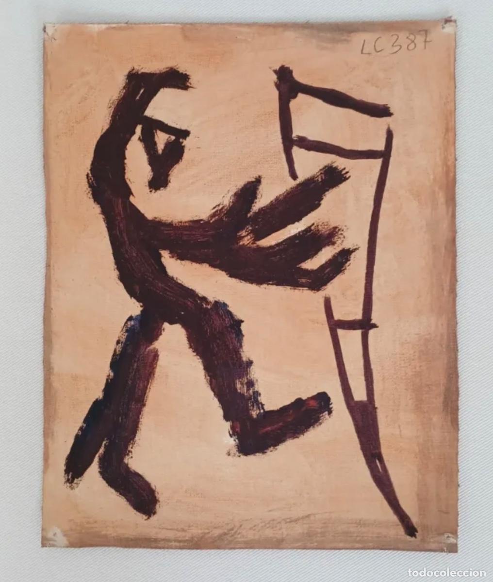 Arte: &Oacute;leo lienzo Claramunt