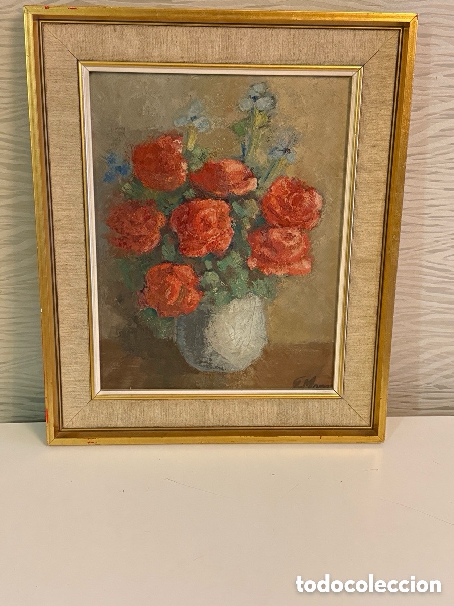 Arte: Jarr&oacute;n Flores. &Oacute;leo sobre tablex. Firmado
