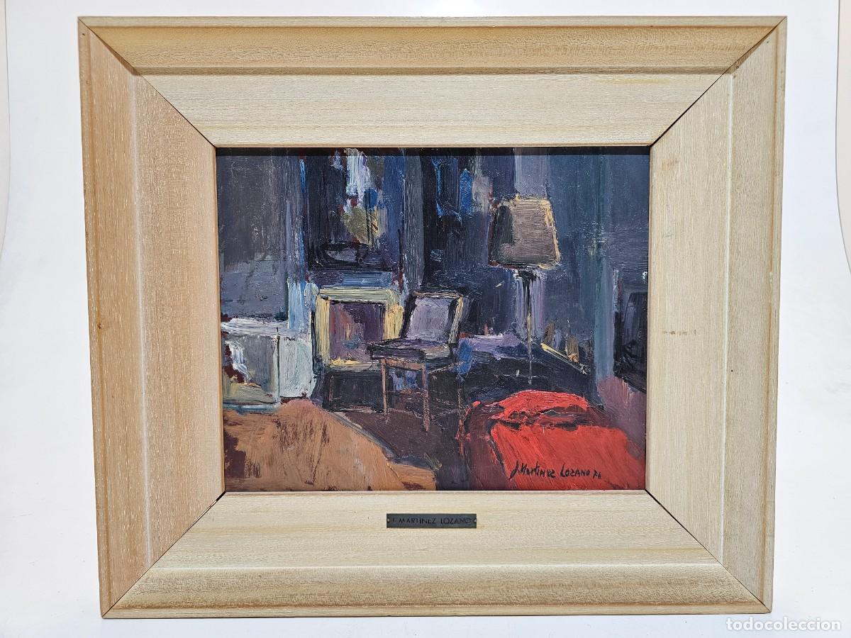 Arte: JOSEP MARTINEZ LOZANO, (1923-2006), OLEO SOBRE TABLERO, (28X23)