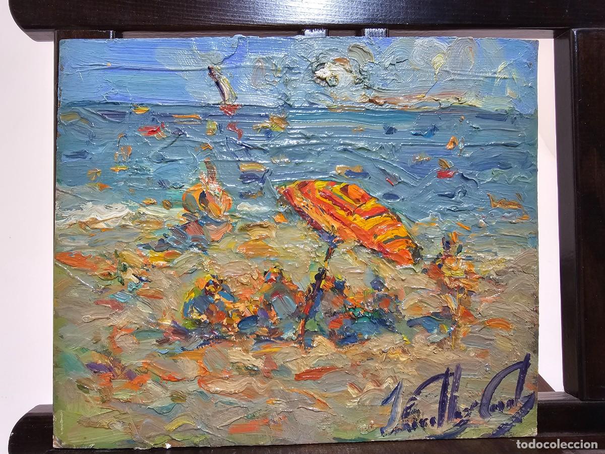 Arte: OLEO SOBRE CARTON, ACADEMIA BELLES ARTS SABADELL, (24X20)