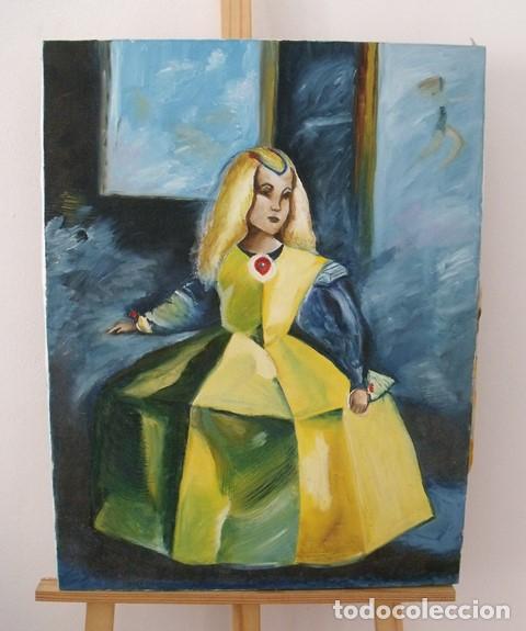 Arte: Cuadro &Oacute;leo sobre lienzo Menina - Foto 1