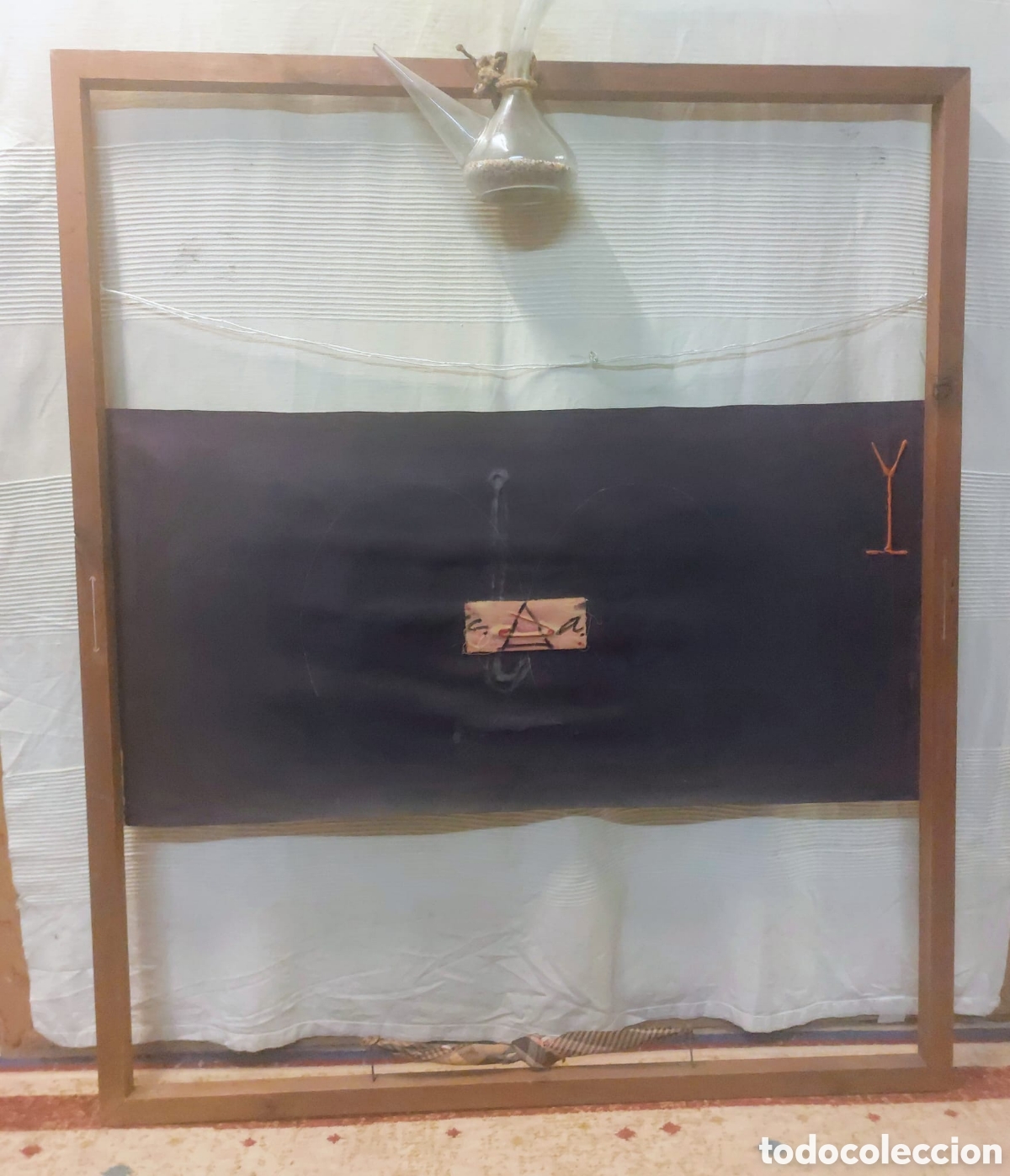 Arte: VILADACANS JOAN PERA PINTURA ARGUMENTS RURAL 1974 126X105 OBJETOS