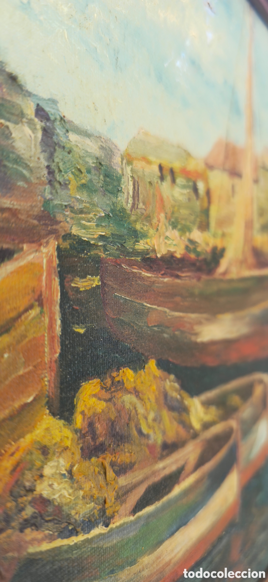 Arte: Oleo sobre lienzo. Marina - Foto 5