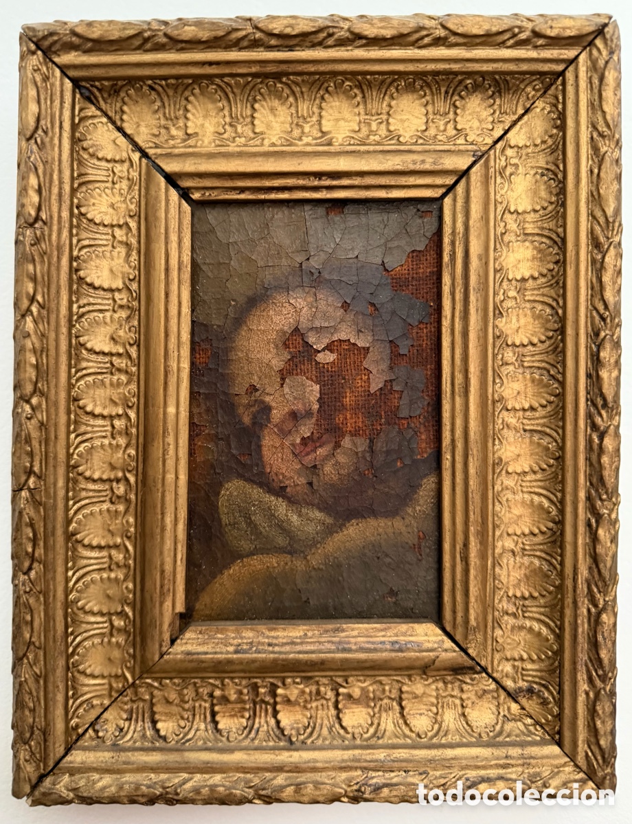 Arte: &Oacute;leo sobre tabla de Qerubin - Foto 1