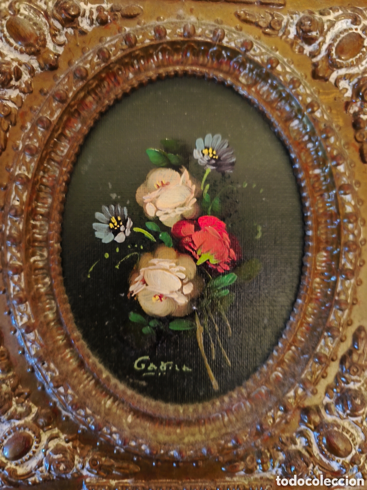 Arte: Bodeg&oacute;n floral 23x19 cada uno - Foto 2