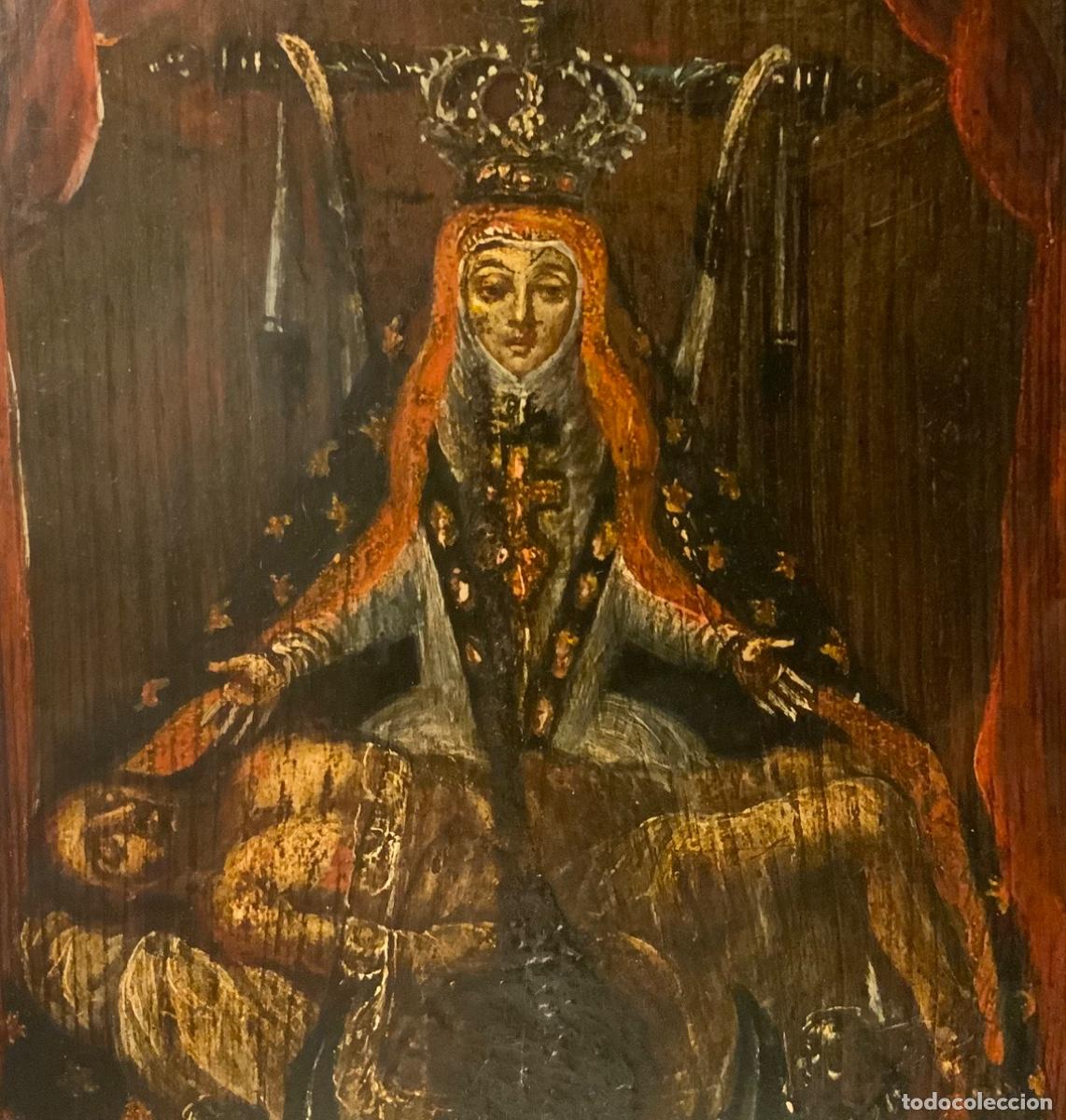 Arte: ICONO DEVOCIONAL BARROCO - ESCUELA ANDALUZA O VIRREINAL AMERICANA (s.XVIII)