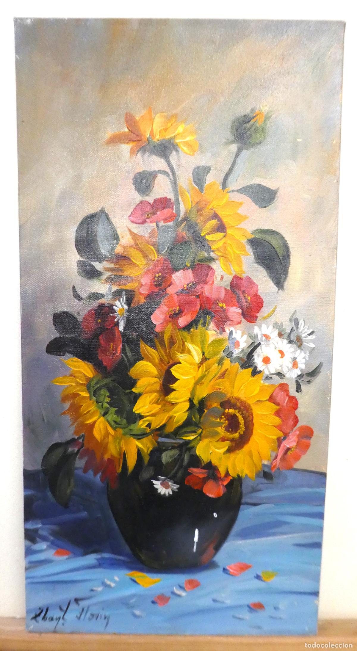 Arte: Bonito oleo del pintor de Bucarest Zbant Florin mide 60X30 cm.