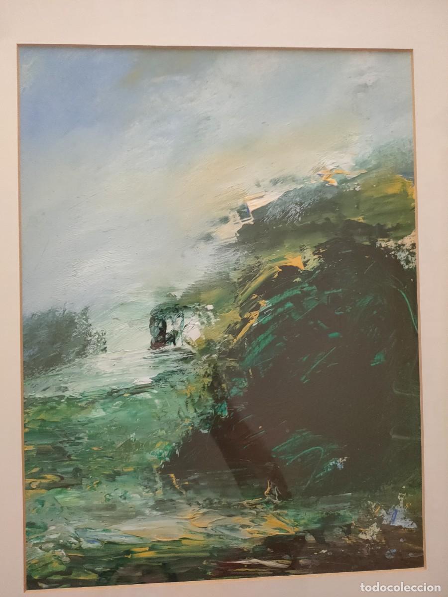 Arte: Mikel D&iacute;ez Alaba (Bilbao 1947) &oacute;leo original firmado
