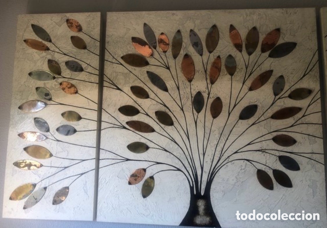 Arte: Tr&iacute;ptico &ldquo; Serie Met&aacute;lica &ldquo; - Foto 2