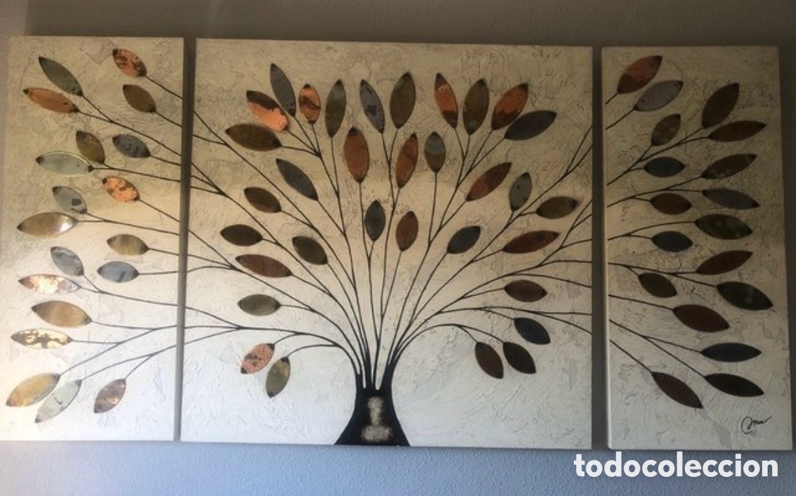 Arte: Tr&iacute;ptico &ldquo; Serie Met&aacute;lica &ldquo; - Foto 1