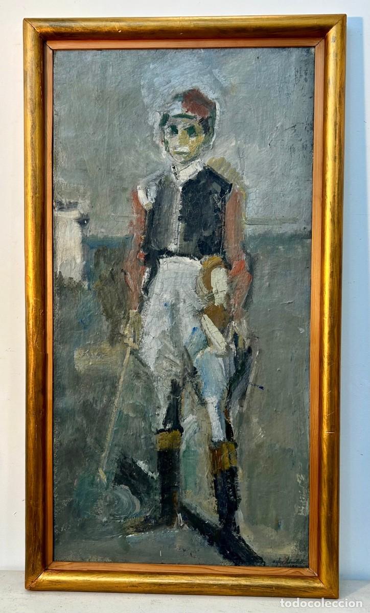 Arte: Orfeo Locatelli (1919&ndash;2000) - Il giovane fantino
