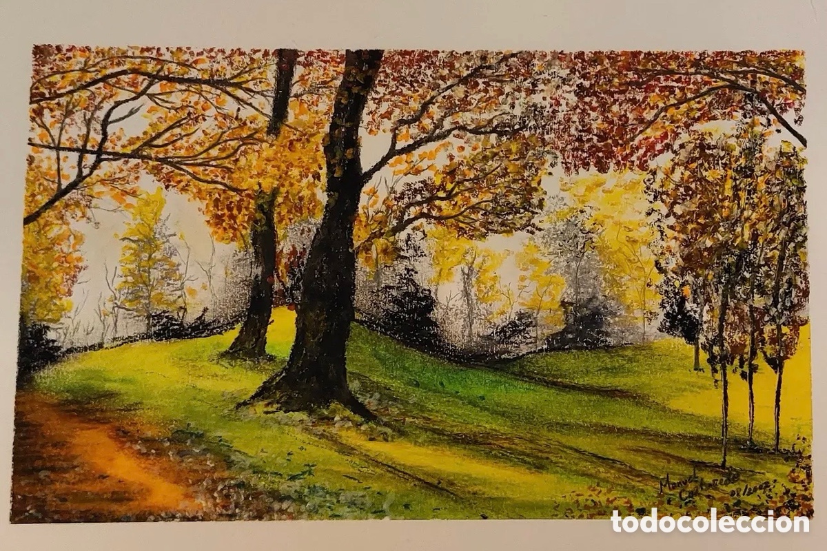 Arte: Winter is coming. Pintura al &oacute;leo original.
