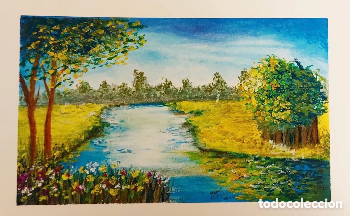 Arte: Pintura al &oacute;leo pastel. Peace.