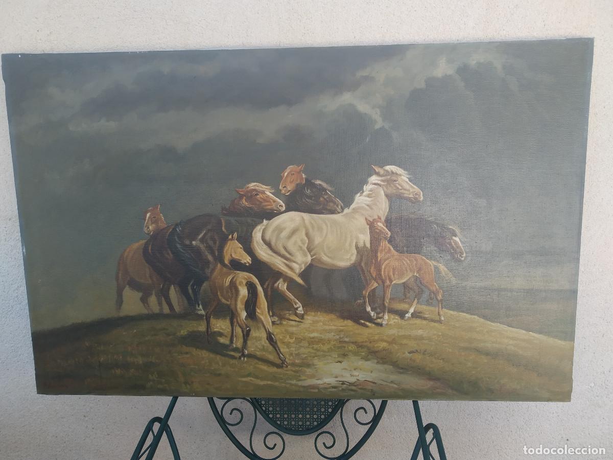 Arte: Caballos en la tormenta