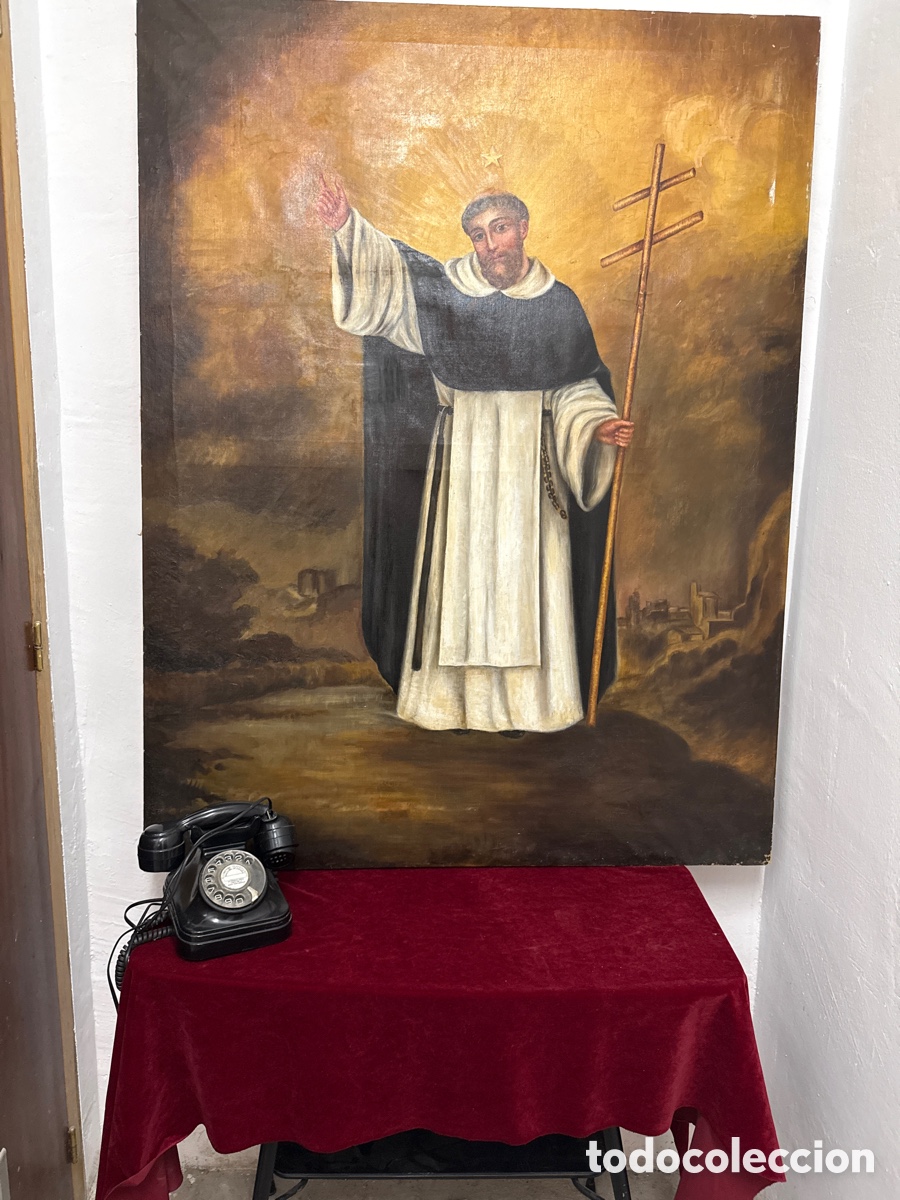 Arte: Excepcional &oacute;leo Santo Domingo de Guzm&aacute;n