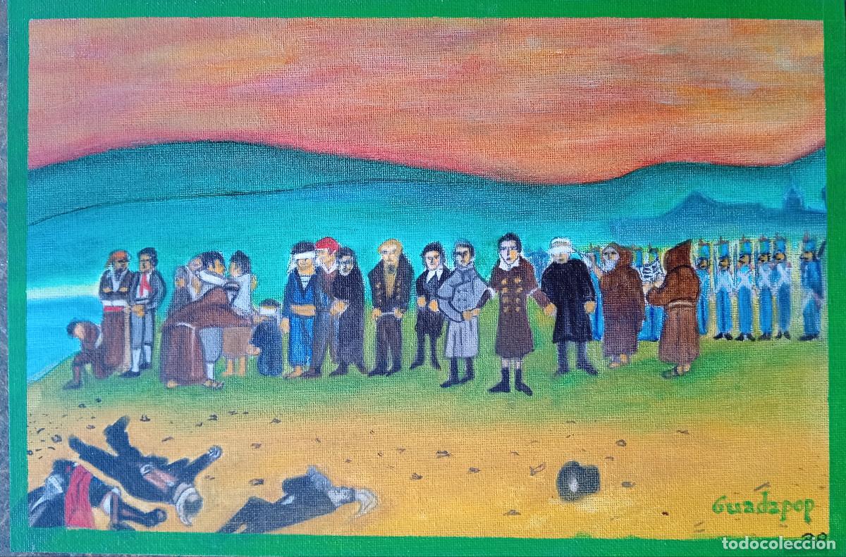 Arte: Versi&oacute;n de Fusilamiento de Torrijos... , de Gisbert