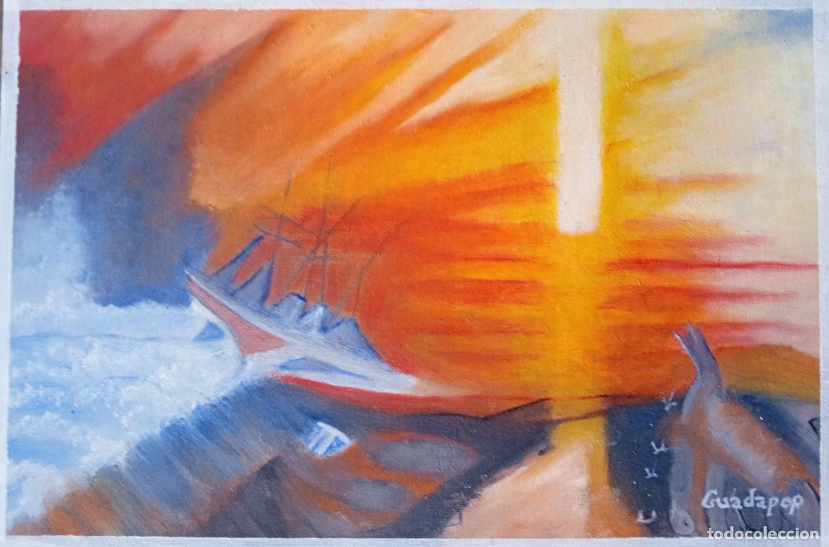 Arte: Versi&oacute;n de Barco y Esclavos, de Turner - Foto 1