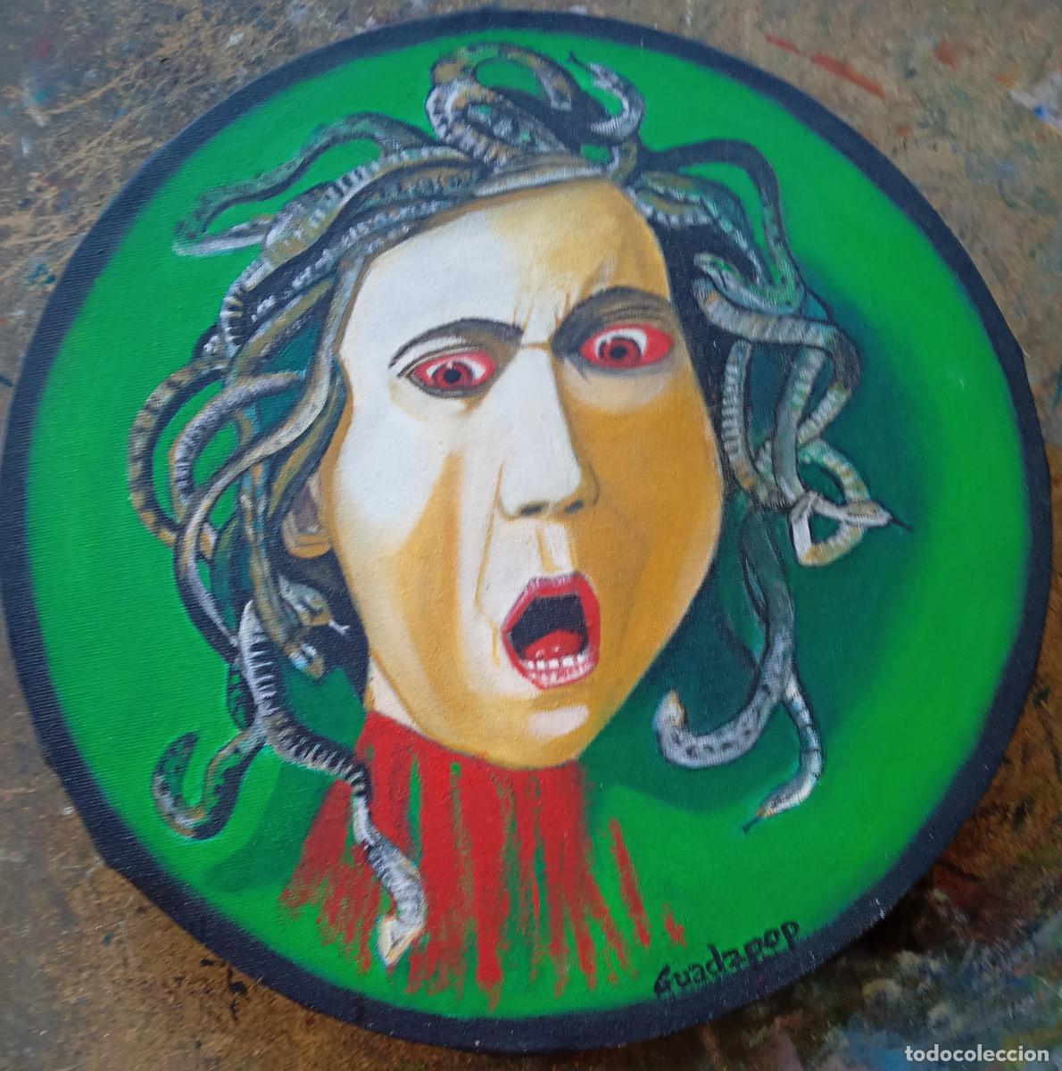 Kunst: Versi&oacute;n de Cabeza de Medusa, de Caravaggio