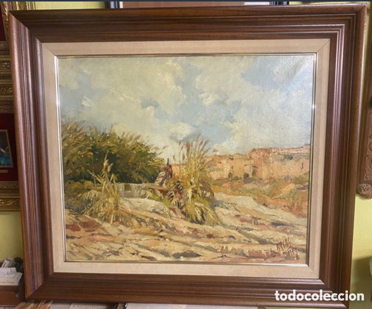 Arte: Luis arcas Oleo/lienzo medidas 65x54 con marco 85x74