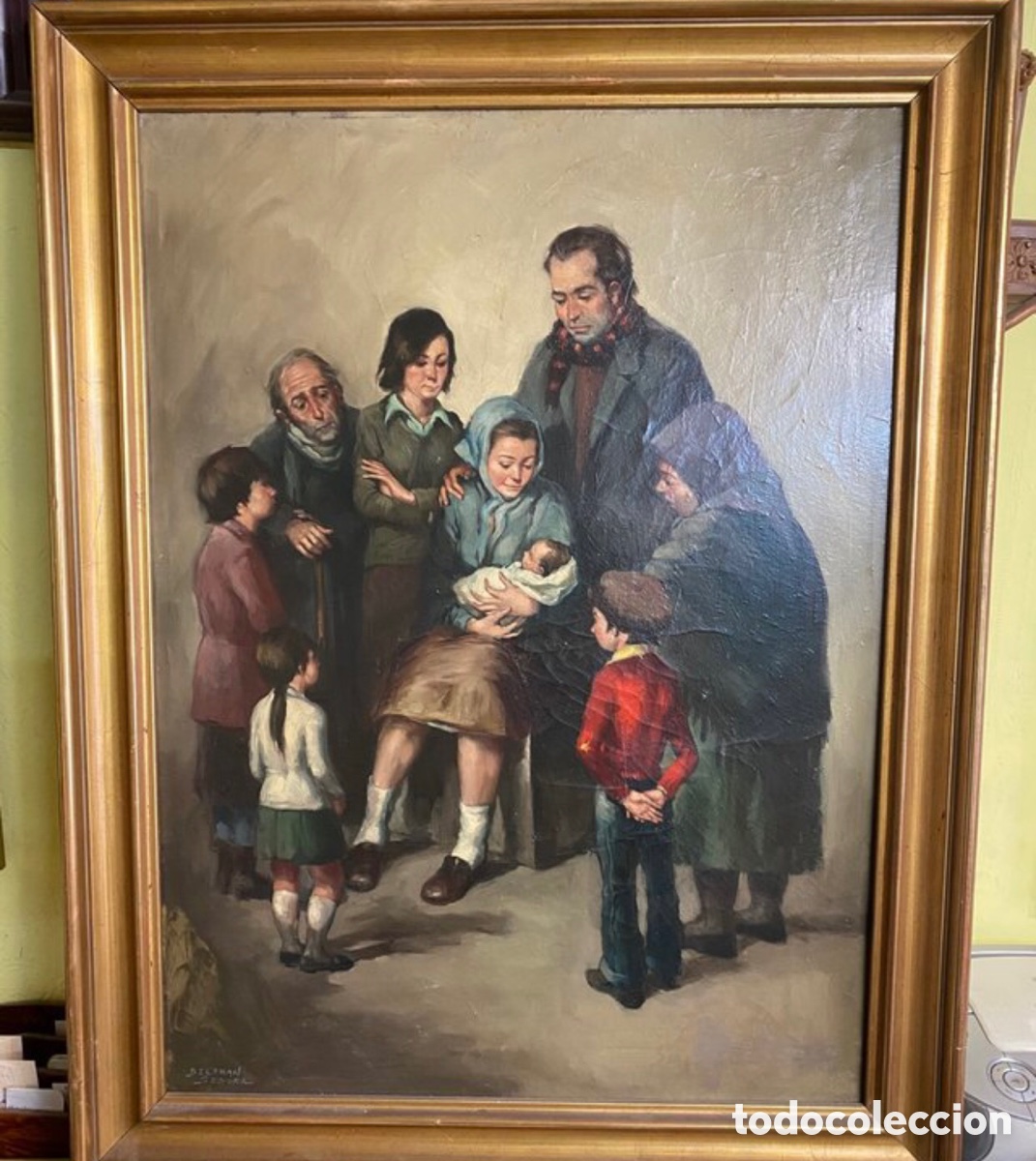 Arte: Enrique Beltran segura Oleo/lienzo medidas 60x80 con marco 76x97