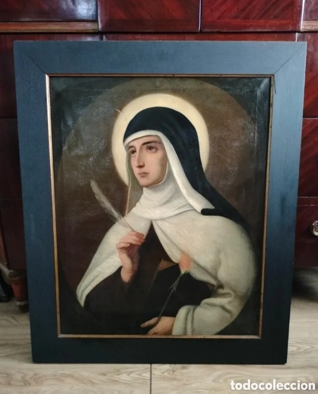 Arte: Santa teresa de jes&uacute;s siglo xix