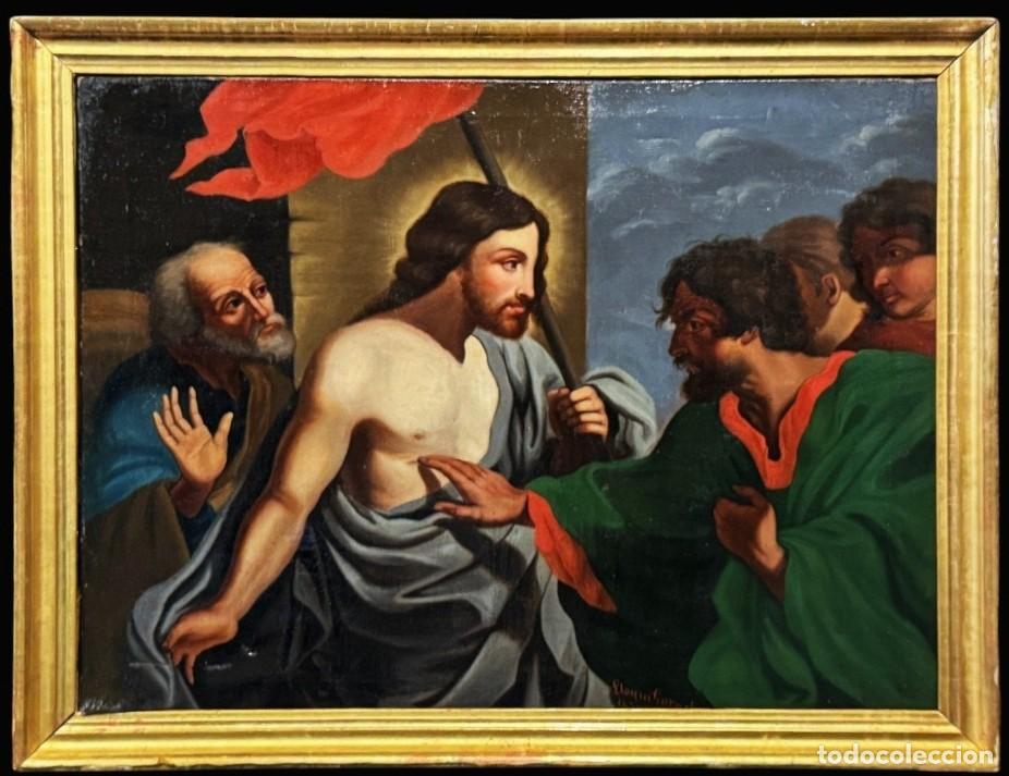 Arte: La incredulidad de Tom&aacute;s - Elo&iacute;sa Garnelo Aparicio (1863-1907), Despu&eacute;s de Guercino
