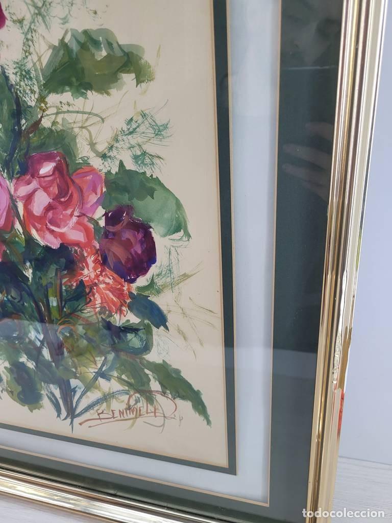 Arte: CUADRO RAMO DE ROSAS - Foto 6