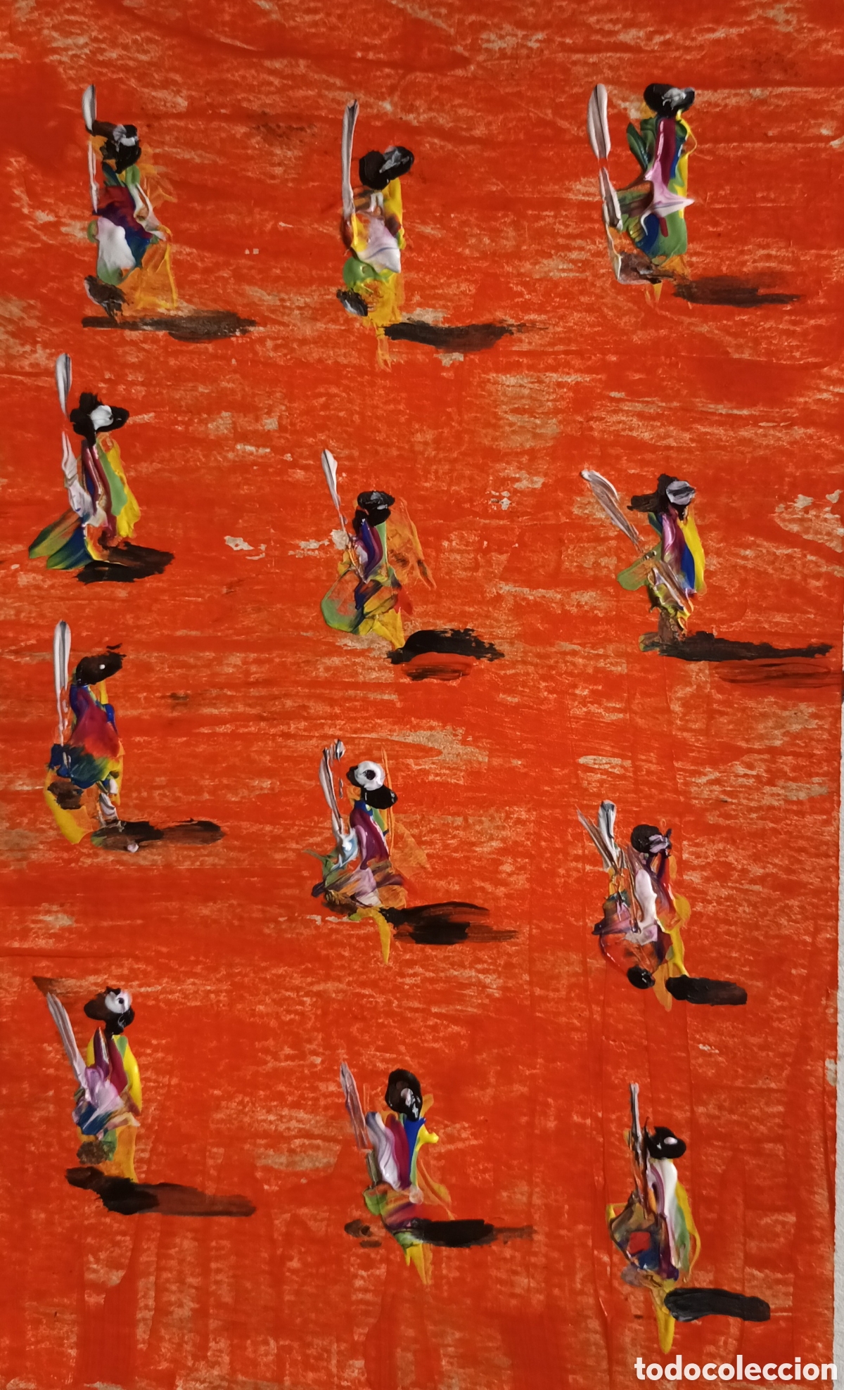 Arte: Cuadro L&aacute;mina Abstracta 21x29cm