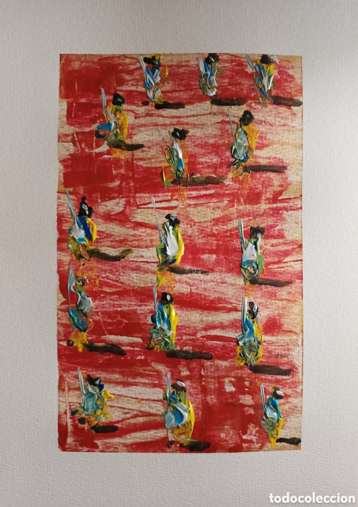 Arte: Cuadro L&aacute;mina Abstracta 21x29cm