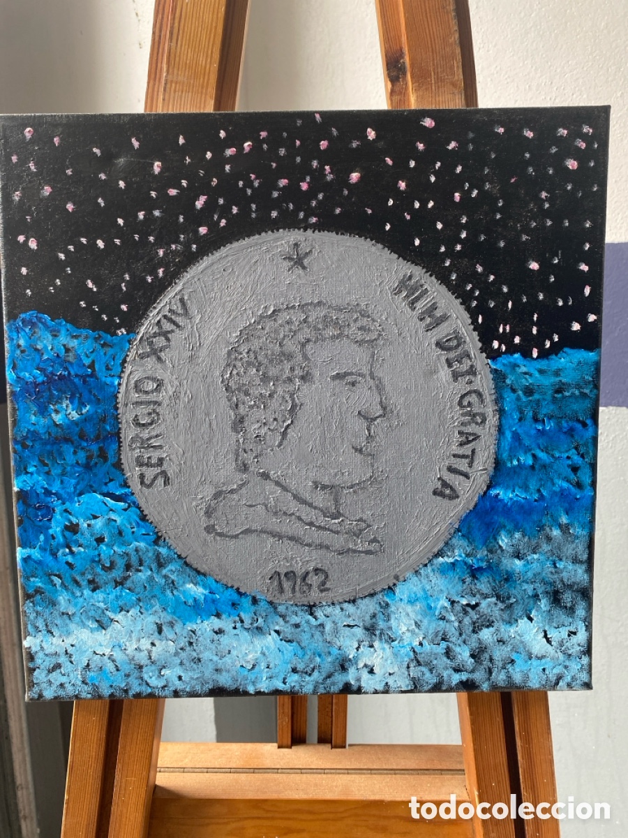 Arte: Cuadro oleo de HLH &ldquo;VALOR&rdquo;