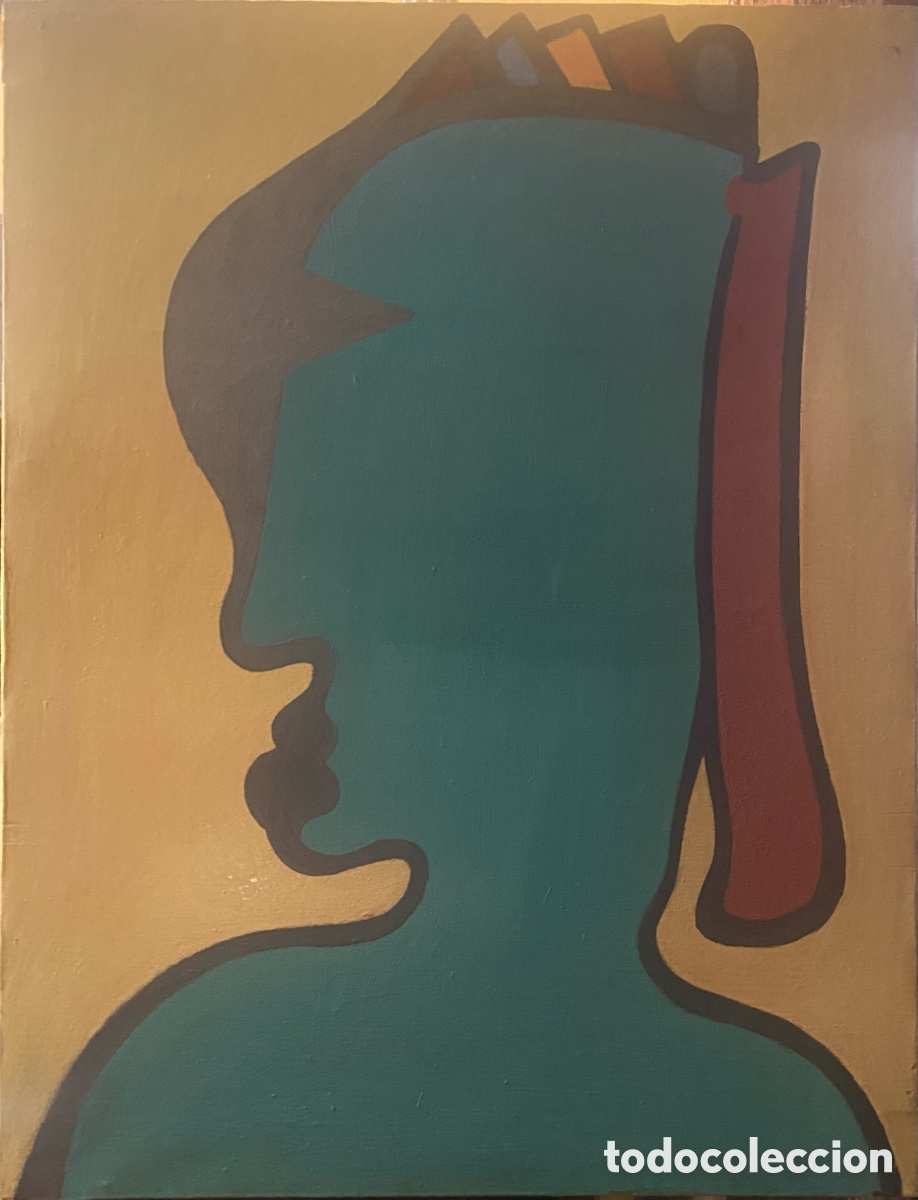 Arte: Oleo s/lienzo Alfonso Salamanca