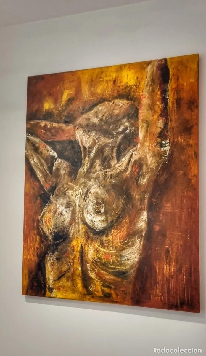 Arte: Gray Fairweather &mdash; &oacute;leo sobre lienzo, pieza &uacute;nica, 116 &times; 90 cm