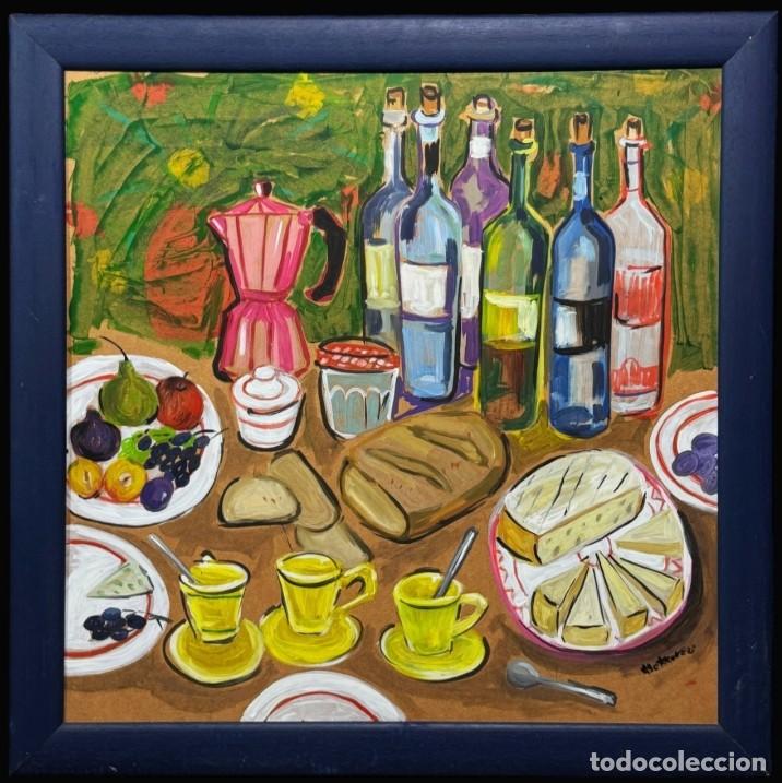 Arte: Anna Botkoveli (1960) - El almuerzo