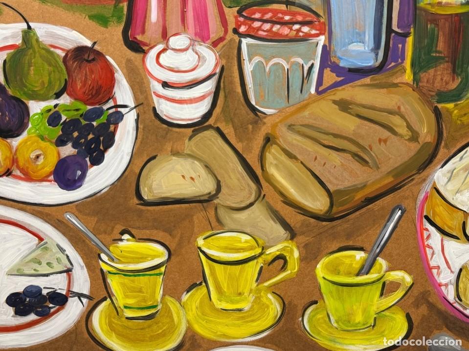 Arte: Anna Botkoveli (1960) - El almuerzo - Foto 3