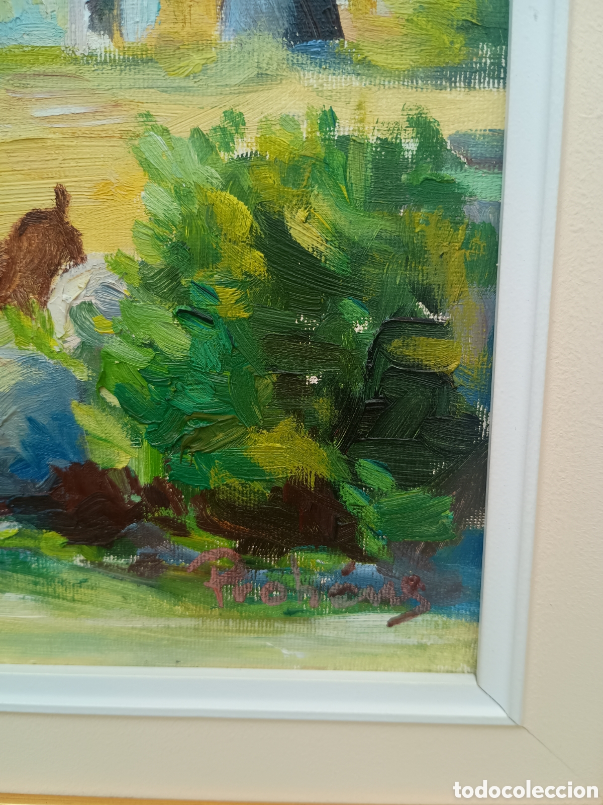 Arte: &Oacute;leo sobre lienzo Onofre Prohens - Foto 5
