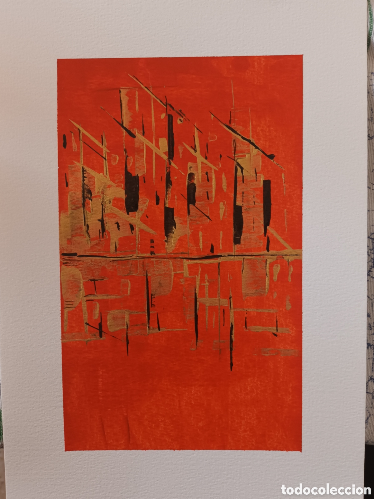 Arte: Cuadro L&aacute;mina Abstracta 21x29cm - Foto 1