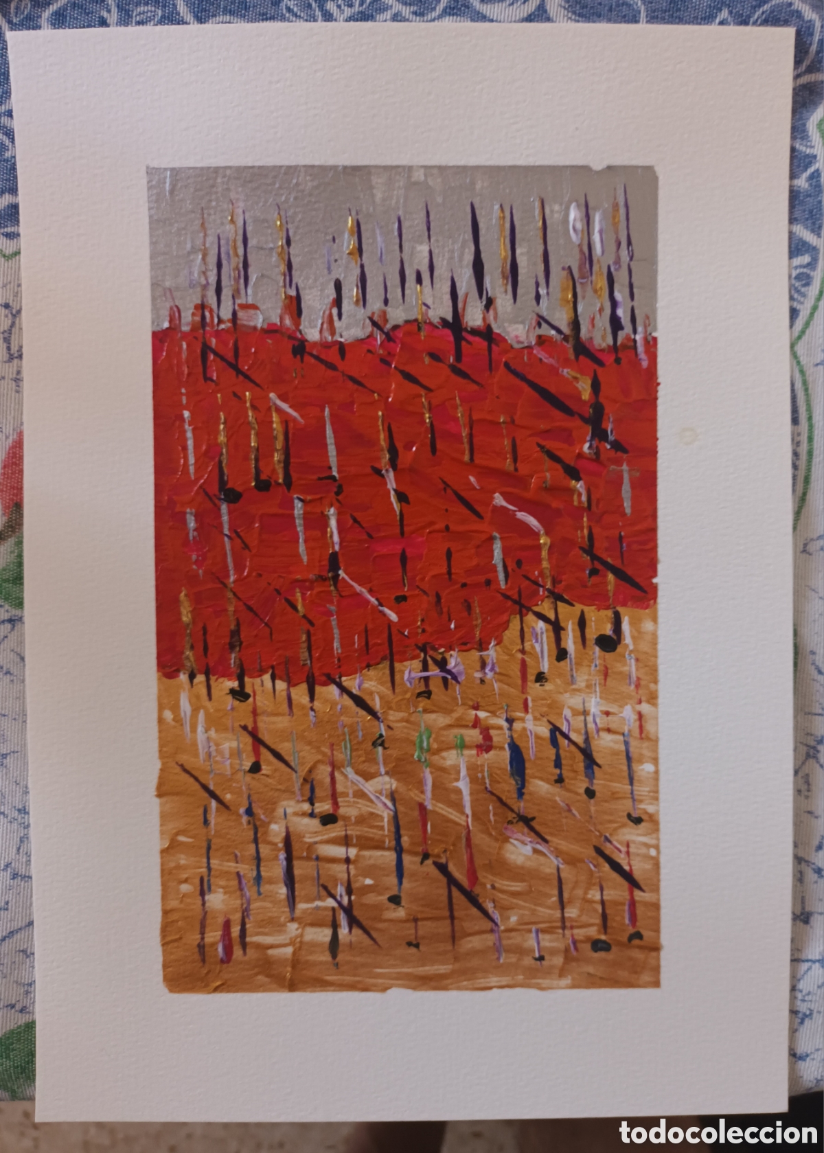 Arte: Cuadro L&aacute;mina Abstracta 21x29cm - Foto 2