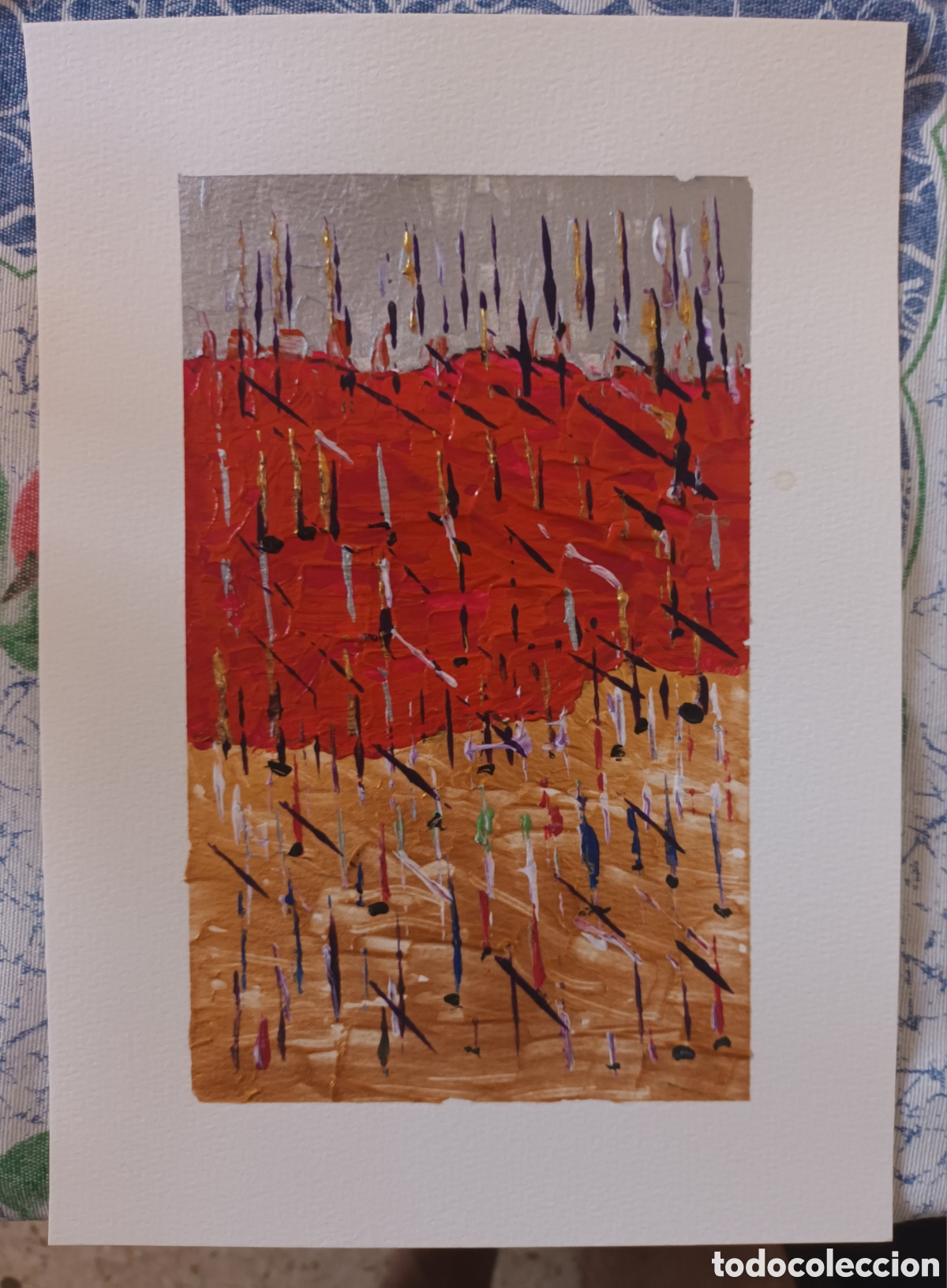 Arte: Cuadro L&aacute;mina Abstracta 21x29cm - Foto 3