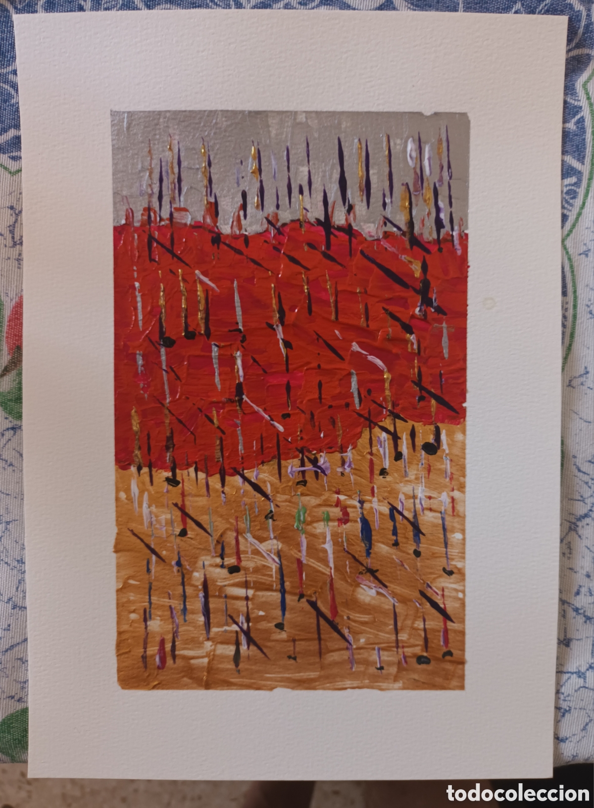 Arte: Cuadro L&aacute;mina Abstracta 21x29cm - Foto 1