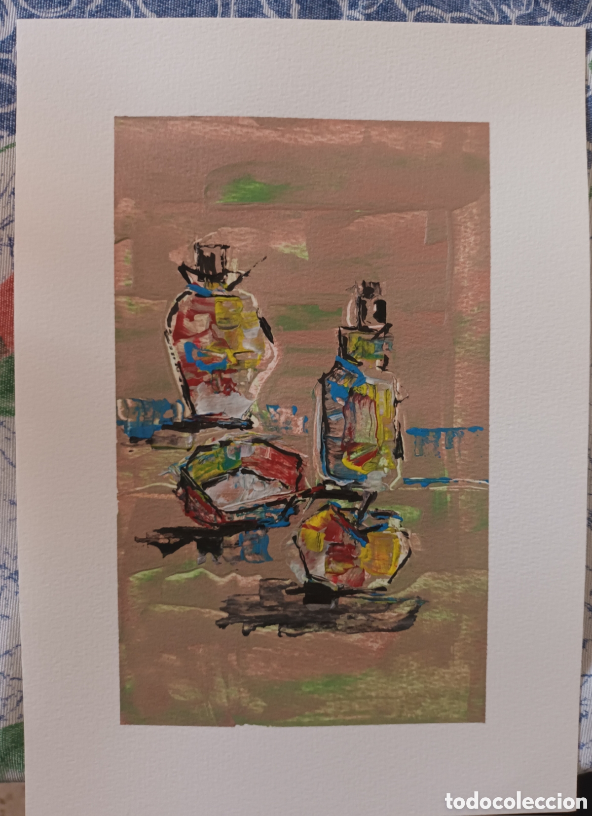 Arte: Cuadro L&aacute;mina Abstracta 21x29cm - Foto 2