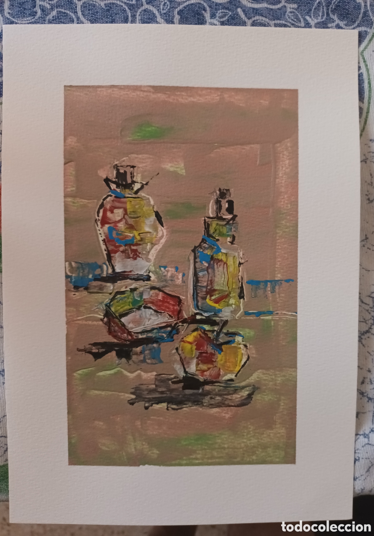 Arte: Cuadro L&aacute;mina Abstracta 21x29cm - Foto 1