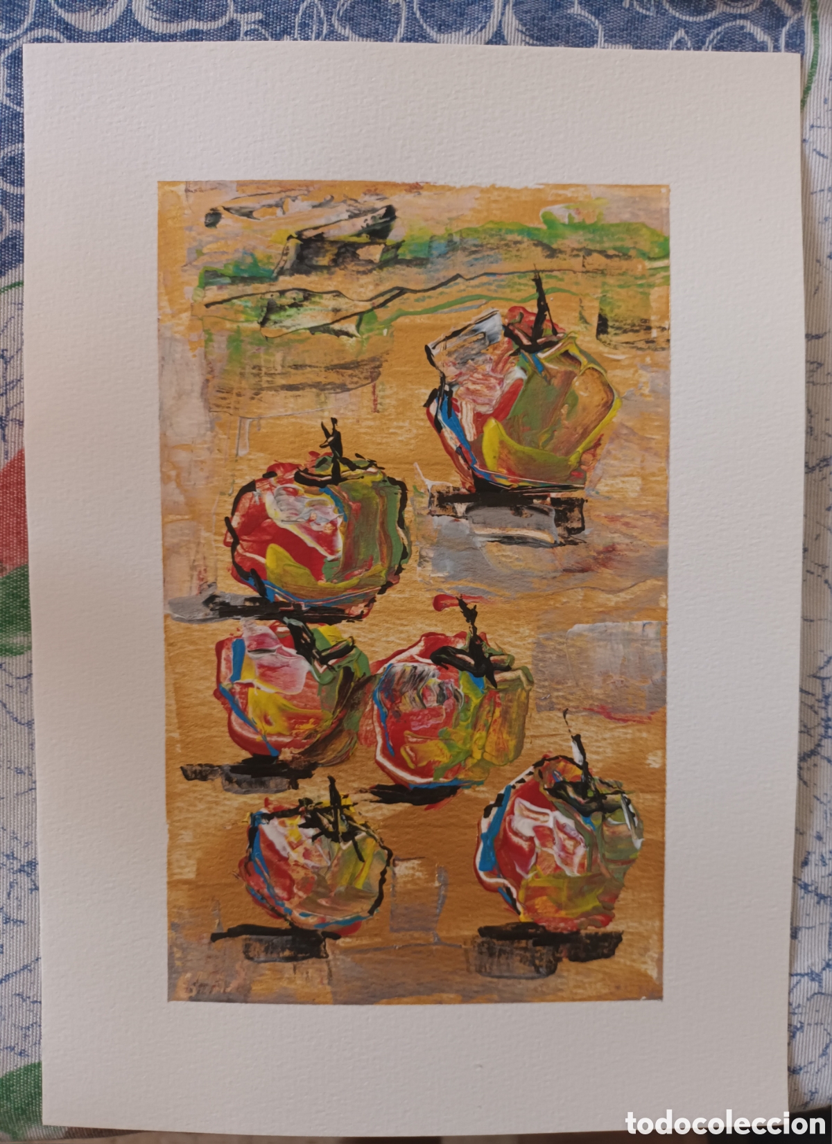Arte: Cuadro L&aacute;mina Abstracta 21x29cm - Foto 3