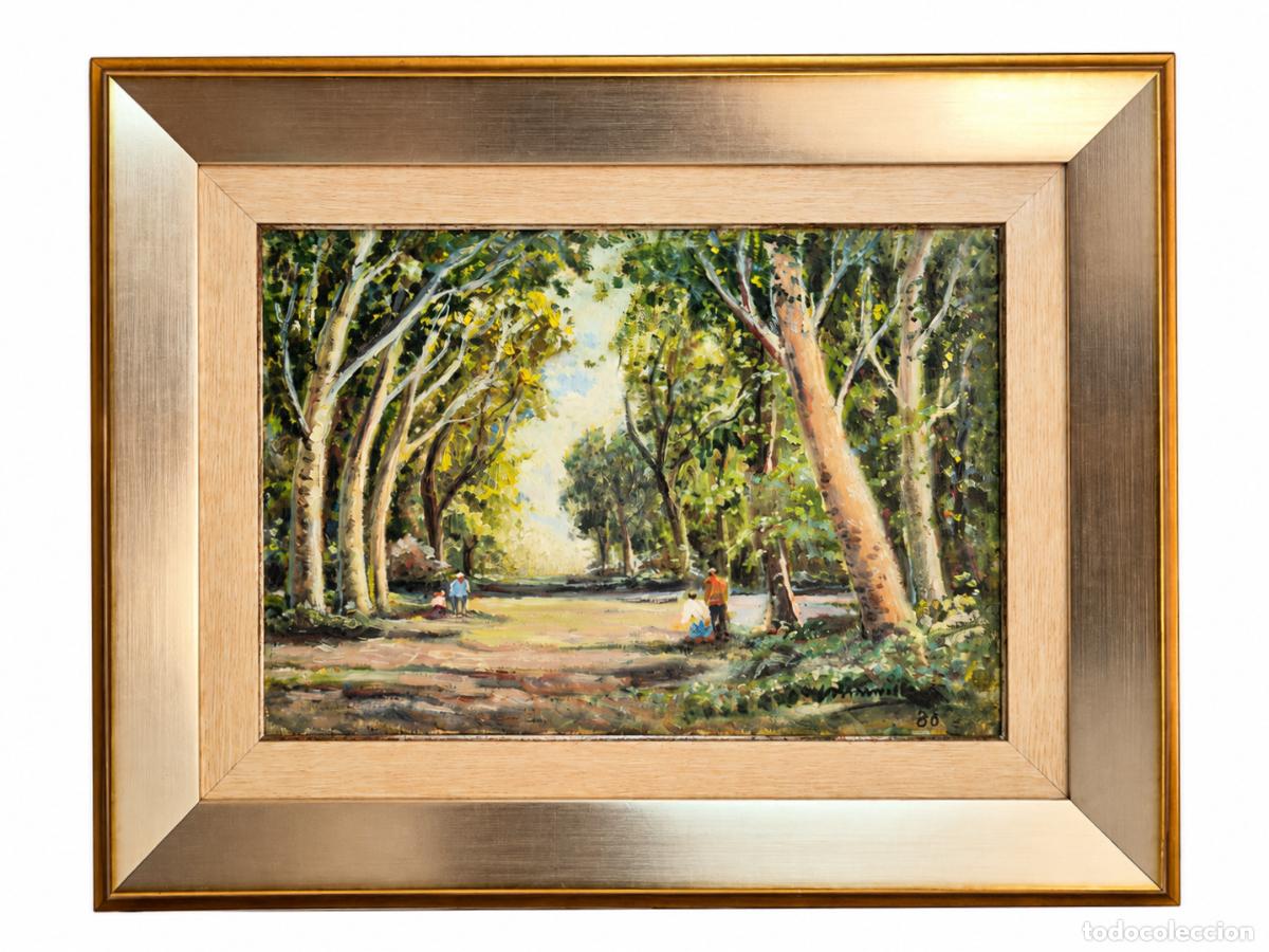 Arte: Joaquim Marsillach Codony (1905-1986) - Paisaje - A&ntilde;o 1980 - &Oacute;leo sobre Lienzo