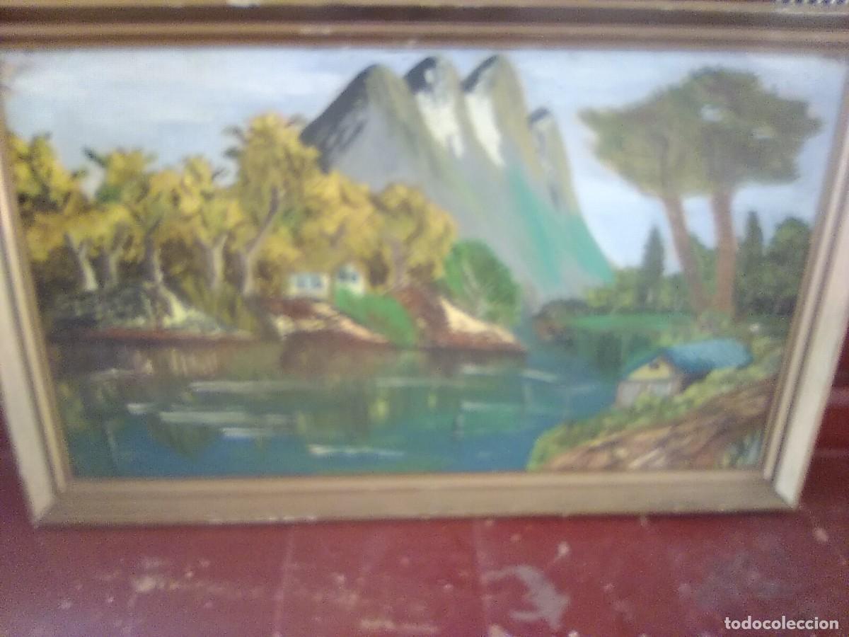 Arte: ANTIGUO CUADRO DE AUTOR DESCONOCIDO MEDIDA 37 X 6+0