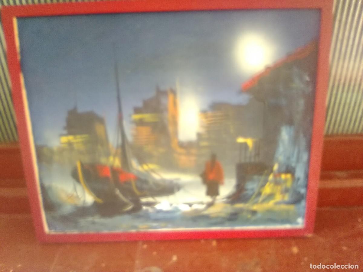 Arte: PINTURA MARINA CREO EL AUTOR ES DE MALAGA MEDIDA 45 X 50