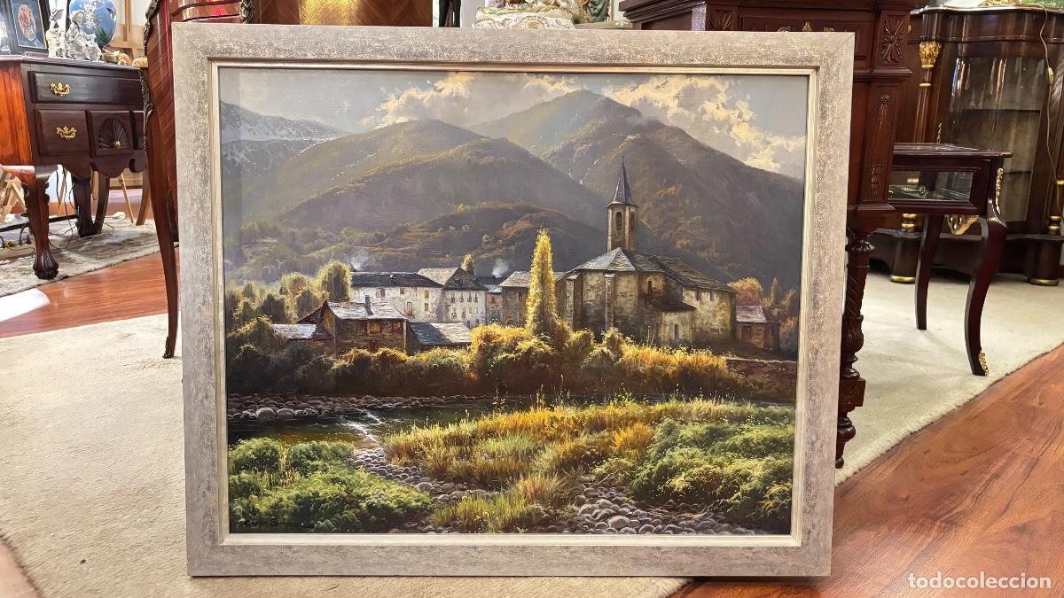 Arte: MAY, maravillosa, pintura, &oacute;leo firmada