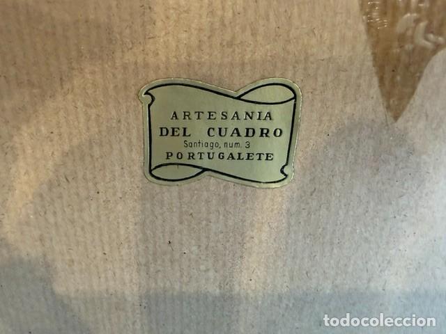Arte: CUADRO PINTADO TABLA DE EMILIO CAMPOS GOITIA - Foto 3