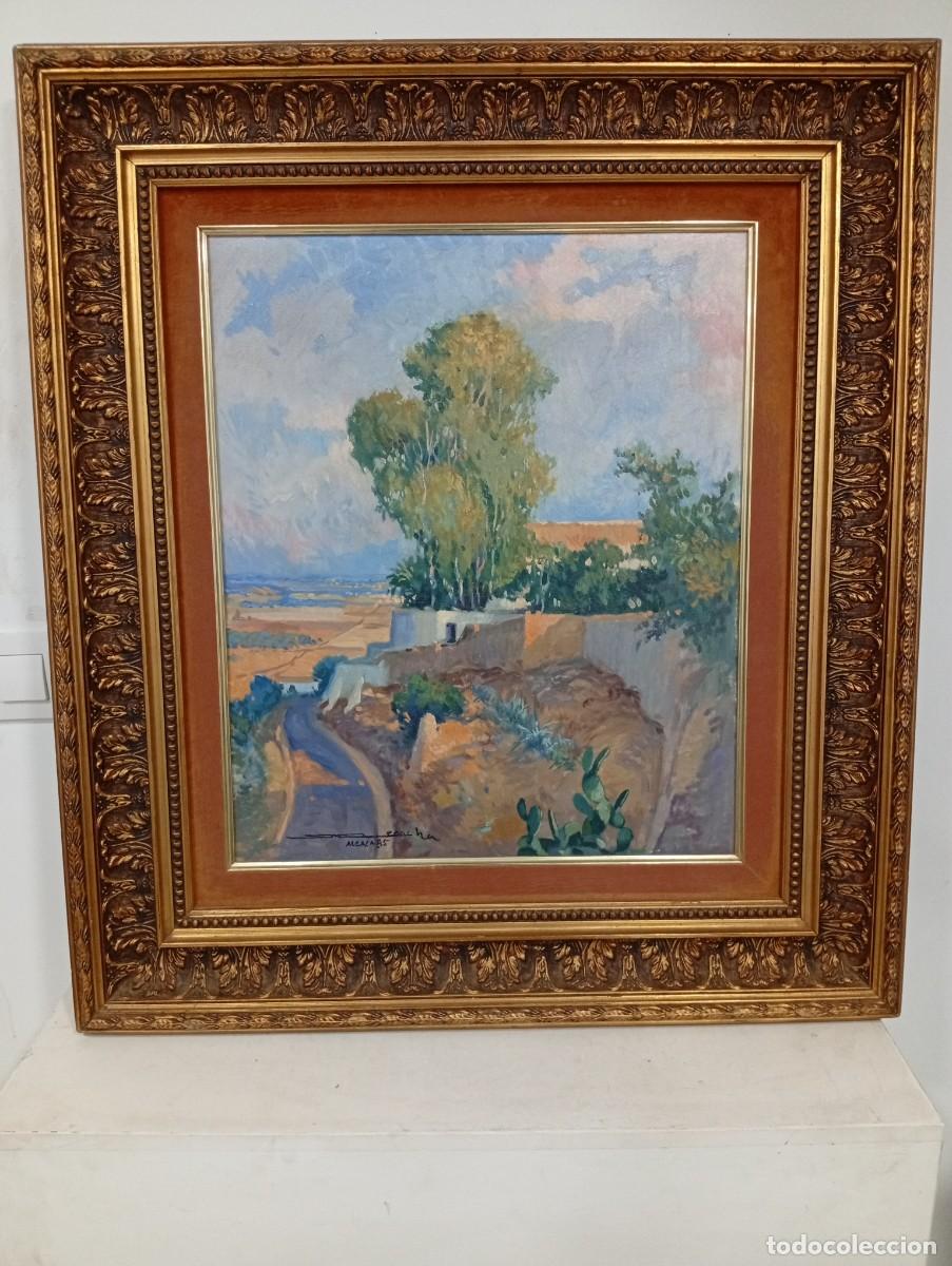 Arte: Paisaje de Alcal&aacute; - Jos&eacute; Recacha - 81 x 72 cm